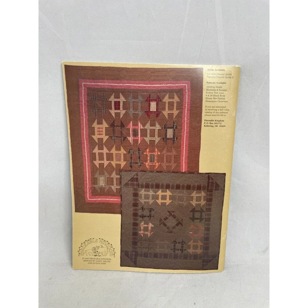 Pieceable Kingdom Favorite Flannel Quilts II Quilting Book Miller Parr Patterns